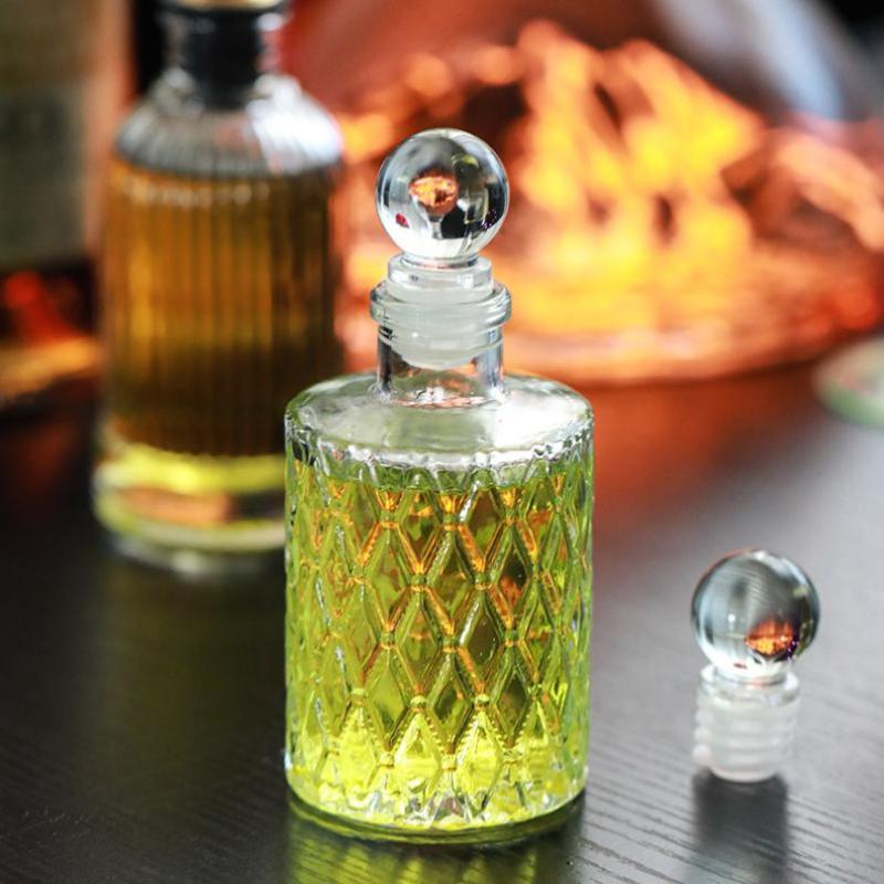 Bitters Bottle Set - ขวดแก้ววินเทจสำหรับใส่บิทเทอร์ พร้อมฝาแก้ว ใช้ได้หลากหลายสำหรับบาร์เทนเดอร์ ใส่ค็อกเทล หรือเก็บเครื่องปรุงในครัว
